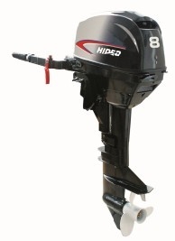 China Rear Control 2 Cylinder 8hp Outboard Motor Electric Outboard Engines supplier