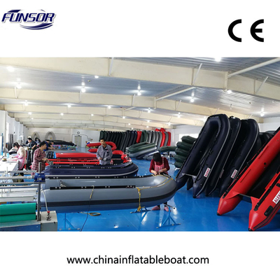 China CE Certificate And Pvc Material 580 RIB Inflatable Boat With Engine , Rigid Hull Inflatable supplier